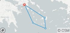  Circuit de 10 jours sur les îles de Milos, Naxos et Santorin pour profiter du bleu infini ! - 5 destinations 