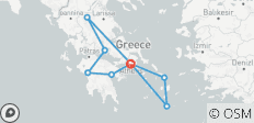  Explore Ancient Greece, Santorini &amp; Mykonos: 10-Day Group Adventure - 9 destinations 