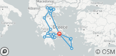  15 Day Highlights Tour of Ancient Greece, Mykonos &amp; Santorini - 21 destinations 