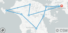  Voyage de 6 jours dans les sites grecs classés au patrimoine de l\'UNESCO et sur l\'île de Zakynthos - 9 destinations 