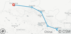  Découverte de la route de la soie en Chine : Lanzhou, Xining, Zhangye, Jiayuguan et Dunhuang - 7 destinations 