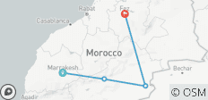  Morocco Desert Explorer 7D/6N - 4 destinations 