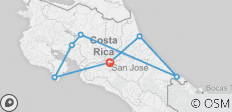  Costa Rica für Entdecker - 14 Tage - 7 Destinationen 