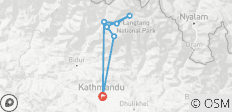 Dreifache Trekking Tour: Yala Peak, Gosainkunda und Helambu - 16 Tage - 7 Destinationen 