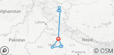  Golden Triangle with Leh &amp; Ladakh - 10 destinations 