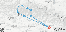  Circuit de l\'Annapurna - 18 jours - 14 destinations 