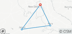 5-Days Private Golden Triangle Tour - 4 destinations 
