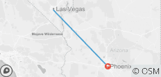 Nevada &amp; Arizona by selfdrive RV (Jeep Explorer) - from Las Vegas to Phoenix - 2 destinations 
