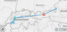  Entdeckungsreise Schweiz, Österreich &amp; Bayern (Von Bern nach Innsbruck) (Standard) (20 destinations) - 10 Destinationen 