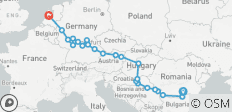  Ultimative Europareise (2022) (von Bukarest nach Amsterdam, 2022) - 25 Destinationen 