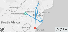  Südafrika und Swasiland Privatreise - 8 Destinationen 