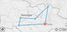  Entdecken Sie Georgien - Privatreise - 6 Destinationen 