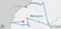  Das Beste von Marokko Privatreise - 12 Destinationen 