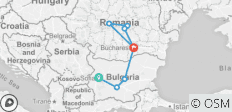  Roemenië &amp; Bulgarije - 8 bestemmingen 
