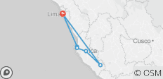  3 days -Lima – Paracas – Nazca - 6 destinations 