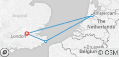 Silvester in Amsterdam (4 Tage) - 4 Destinationen 