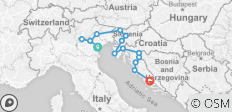 Adriatic Discovery: Northern Italy, Slovenia and Croatia - 14 destinations 
