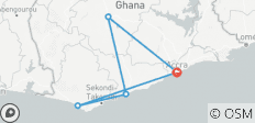  Fernweh nach Ghana - 5 Destinationen 