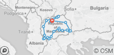  Archäologiereise durch Mazedonien - 14 Destinationen 