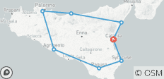  Sicilian Secrets - Tour of Sicily 8 days - 8 destinations 