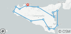  Sicilian Secrets - Tour of Sicily 10 days from Palermo 2024 - 16 destinations 