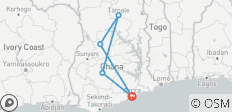  Circuito local de nueve días en Kumasi y Tamale - 5 destinos 