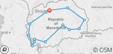  Mazedonien für Foodies - 11 Destinationen 