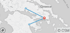  Athen Mythologie: Touren nach Athen, Epidaurus, Mykene und Delphi, 5-Tage-Tour - 5 Destinationen 