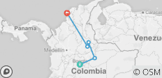 Premium Kolumbien Rundreise - Privatreise - 13 Tage - 4 Destinationen 