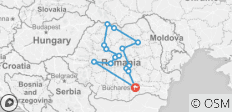  Met de Stoomtrein door Transsylvanië - 15 bestemmingen 