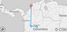  Klassisches Kolumbien &amp; Kaffee-Region - Privatreise - 10 Tage - 7 Destinationen 