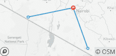  Prime Kenia Amboseli &amp; Maasai Mara (alles inklusive) - 7 Tage - 5 Destinationen 