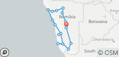  Klassiek Namibië - 12 dagen - 19 bestemmingen 