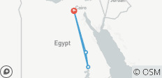  Premium Ägypten Edelsteine - Die Pyramiden, Die Sphinx, Assuan / Luxor Nilkreuzfahrt - 4 Destinationen 