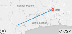  Bangkok Basics, city trip, tour privé - 3 destinations 