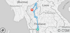  Experience Thailand 6 Days, Private Tour - 9 destinations 