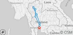 Trails and Gems of Siam, Private Tour - 9 Destinationen 