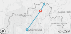  Chiang Mai à Chiang Rai, visite privée - 4 destinations 