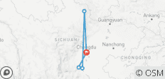  Sichuan Discovery 10D: Chengdu-Panda Base-Jiuzhaigou-Jianmen-Langzhong-Leshan-Mt Emei - 5 destinations 