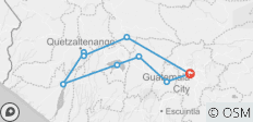  Guatemala: Guatemala-Stadt, Antigua, Sololá, Almolonga, Zunil &amp; Chichicastenango - 8 Tage - 7 Destinationen 