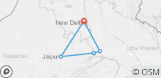  Indiens Goldenes Dreieck - 5 Destinationen 