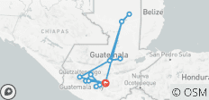  Guatemala : Antigua, volcan Acatenango, Chichicastenango, lac Atitlán, Tikal, grottes de Candelaria, Semuc Champey et biotope du Quetzal - 11 jours - 16 destinations 