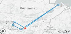  Guatemala: Guatemala-Stadt, Chichicastenango, Sololá, Antigua &amp; Livingston - 8 Tage - 6 Destinationen 