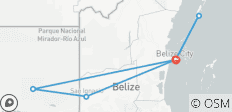  Belize zwischen zwei Welten - 9 Tage - 6 Destinationen 