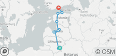  Capitals Journey of Lithuania, Latvia, Estonia &amp; Finland - 10 Days - 10 destinations 