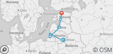 Ostsee Entdeckungsreise in der Kleingruppe - 8 Tage - 9 Destinationen 