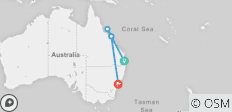 Die Wunder von Australien (9 Tage) - 5 Destinationen 