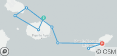  Monserrat Galapagos-Kreuzfahrt - Entdeckungsreise der zentralen und östlichen Inseln - 5 Tage - 9 Destinationen 