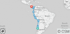  Expeditionskreuzfahrt von Chile nach Costa Rica - 15 Destinationen 