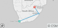 12 jours : Le Cap, Joburg, Kruger et la route panoramique. - 3 destinations 